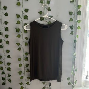 Green tank top